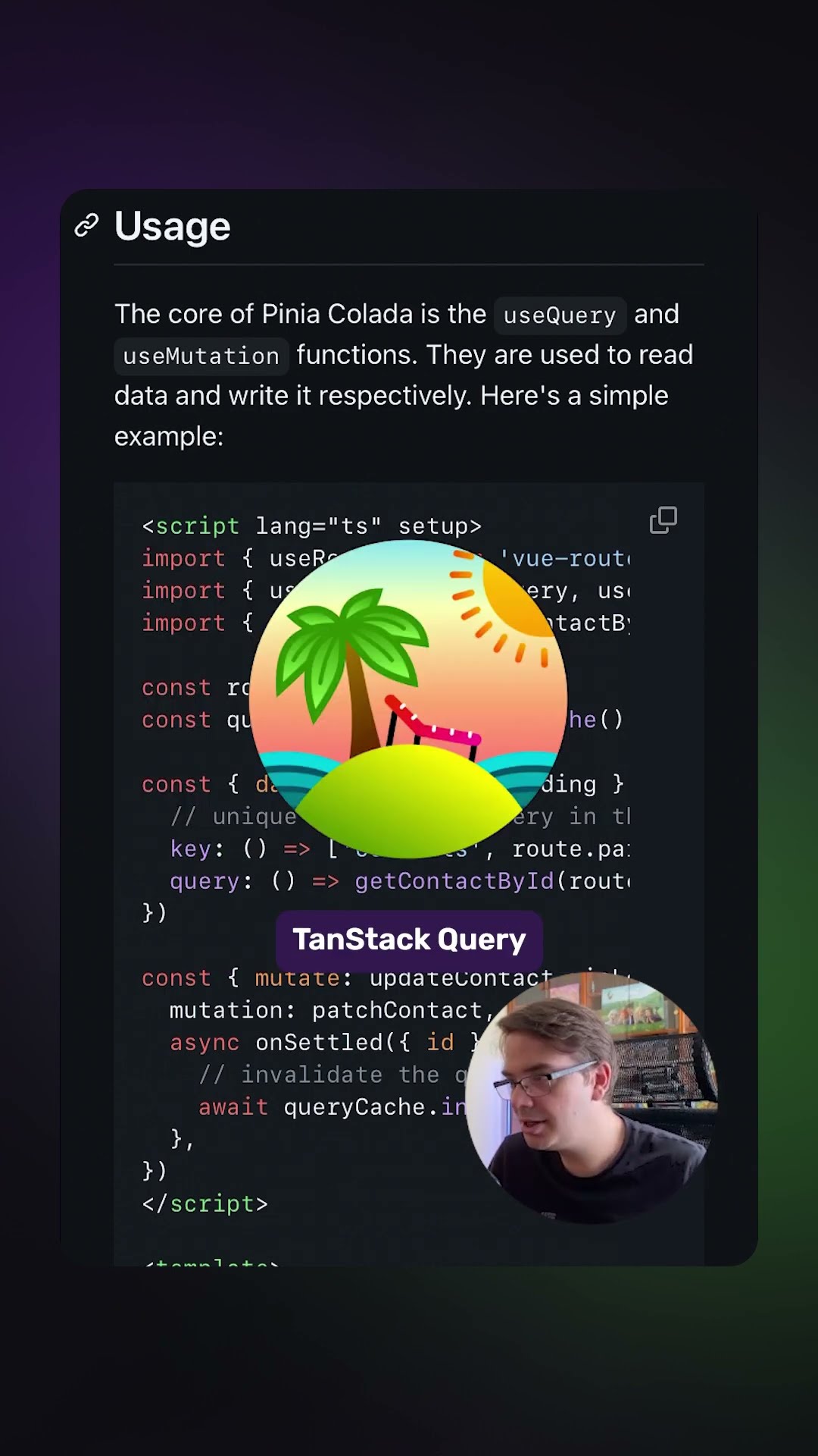 Превью: 🍍 Для Vue вышла библиотека Pinia Colada v1!