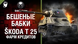 Превью: Бешеные бабки №57׃ Фарм на  Skoda T25 - от GrimOptimist