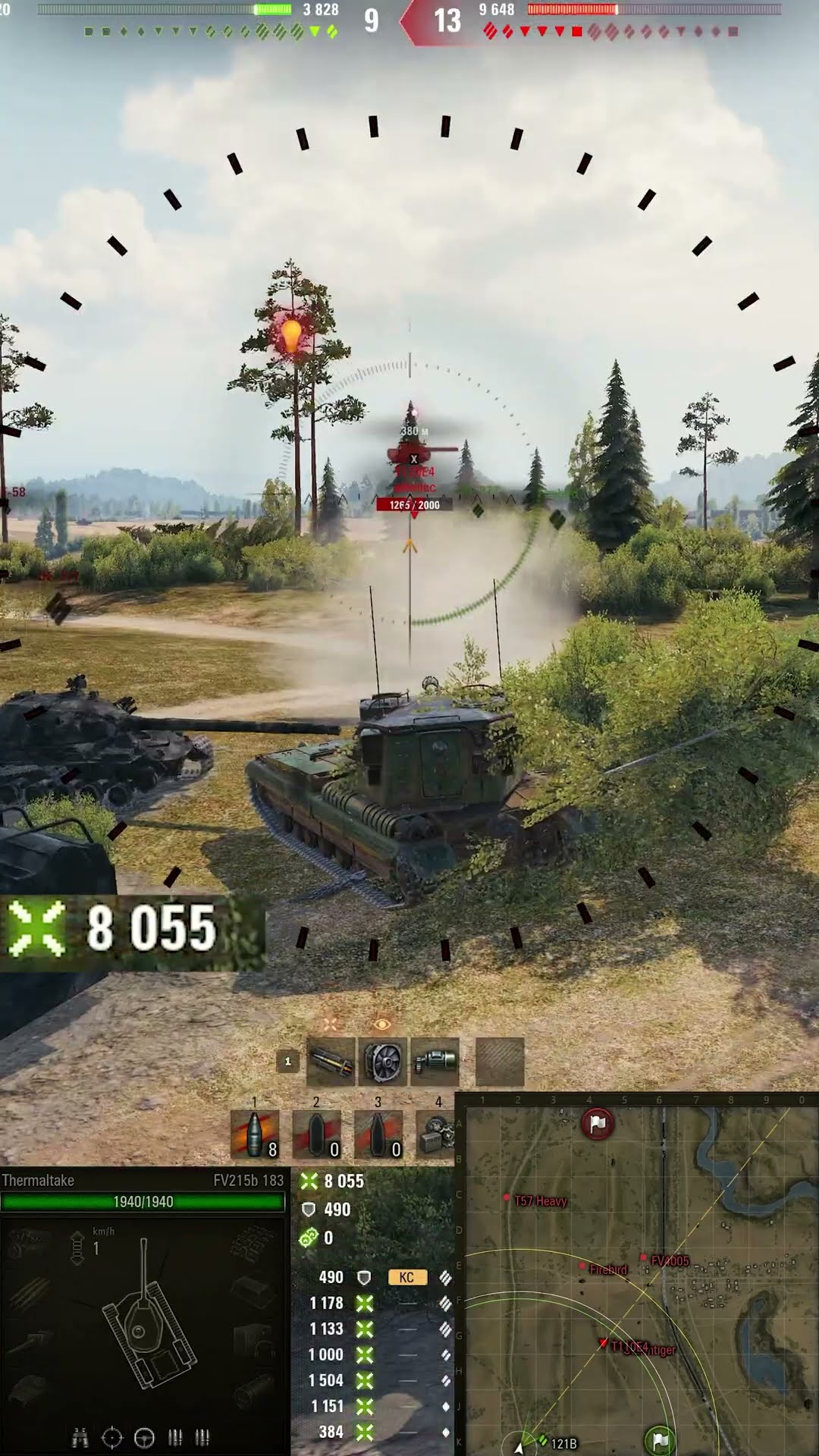 Превью: ЖДАЛ ТАКОГО БОЯ ВСЮ ЖИЗНЬ! МИРОВОЙ РЕКОРД НА БАБАХЕ! #вотпатруль #wot #worldoftanks