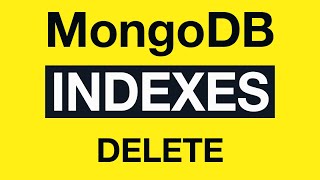 Превью: 18 MongoDB Indexing - Indexes deletion