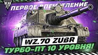 Превью: Wz.70 Zubr - ПЕРВОЕ ВПЕЧАТЛЕНИЕ от ТУРБО-ПТ 10 УРОВНЯ!