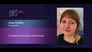 Превью: Anna Herlihy — Transpile anything to everything!