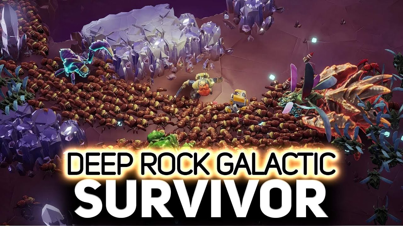Новый хит в стиме. Автошутер ⛏️ Deep Rock Galactic: Survivor [PC 2024]