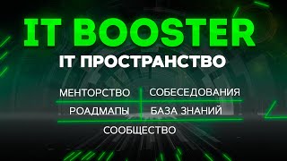 Превью: ITBOoster. Платформа all in one. Роадмапы, менторство, 3000+ вопросов для собеседований. Сообщество
