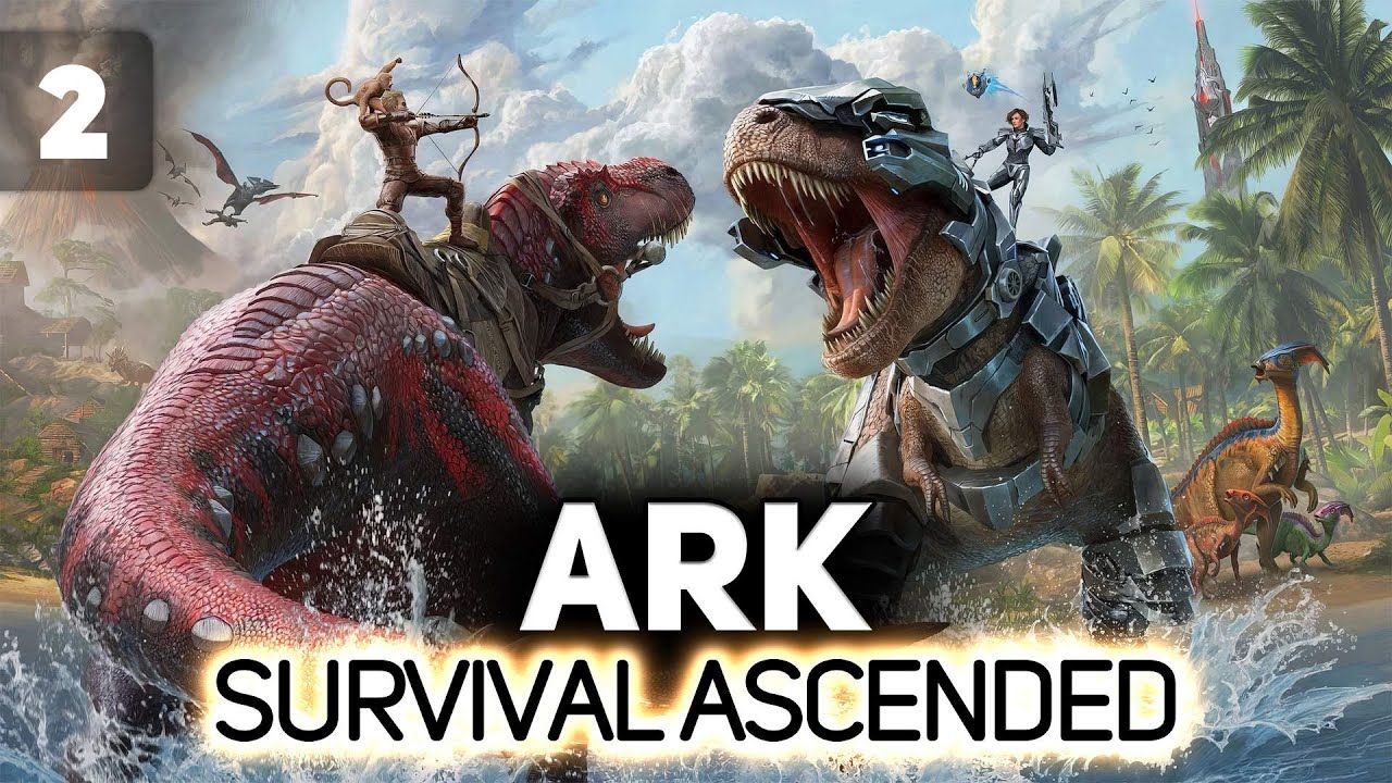 Учимся приручать динозавров 🦖 Ark: Survival Ascended [PC 2023] #2
