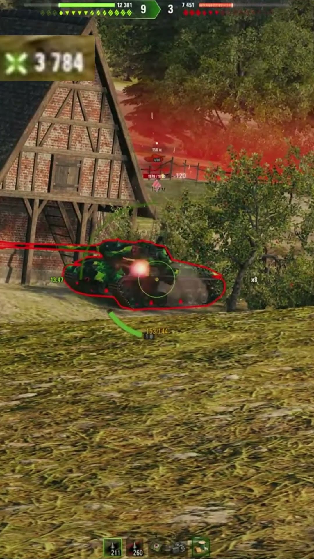 Превью: ИСПОЛЬЗОВАЛ ТАНК Vz. 68-2 Britva  ПО НАЗНАЧЕНИЮ / БРИТВА  #wot #миртанков #19сантиметров
