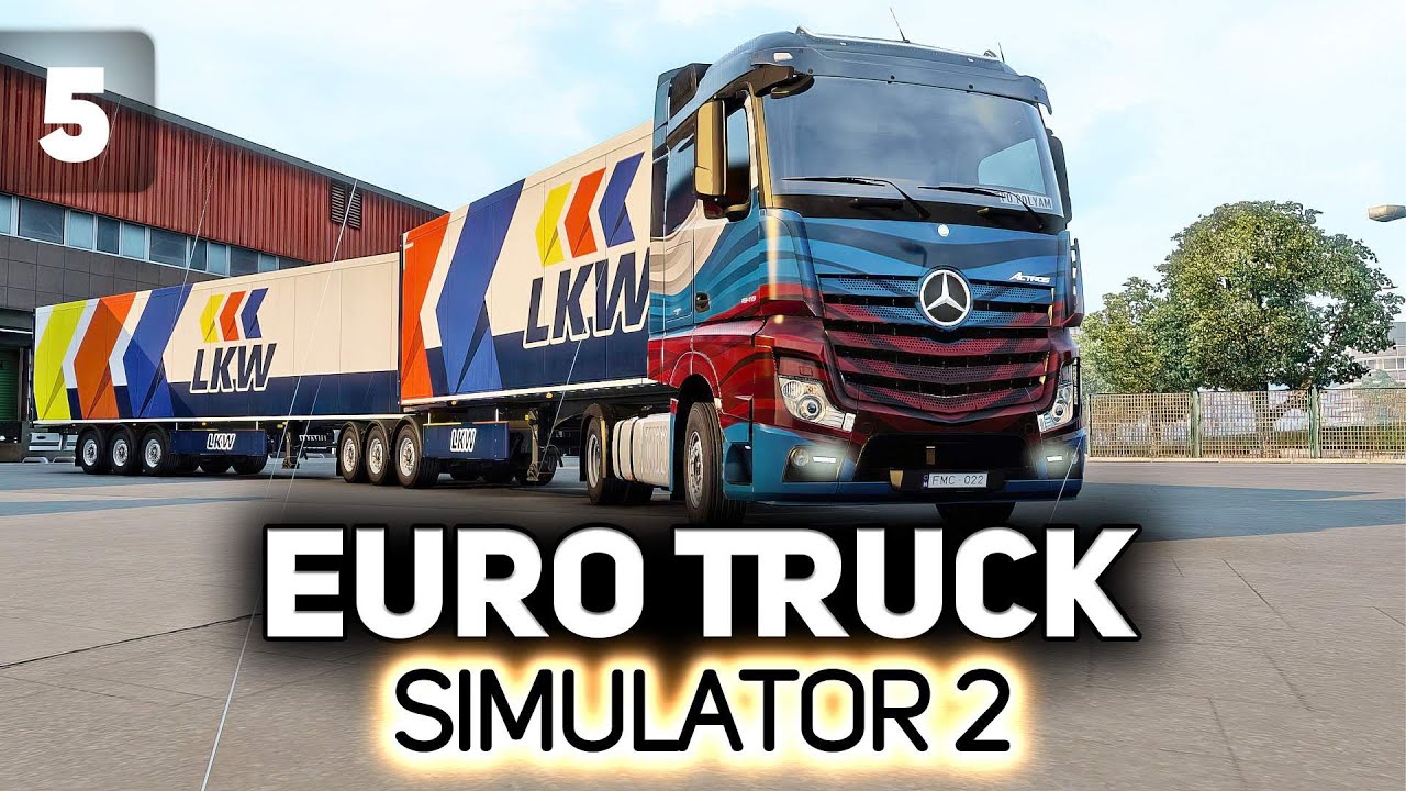 Едем в Санкт-Петербург 🚚💨 Euro Truck Simulator 2 [PC 2012] #5