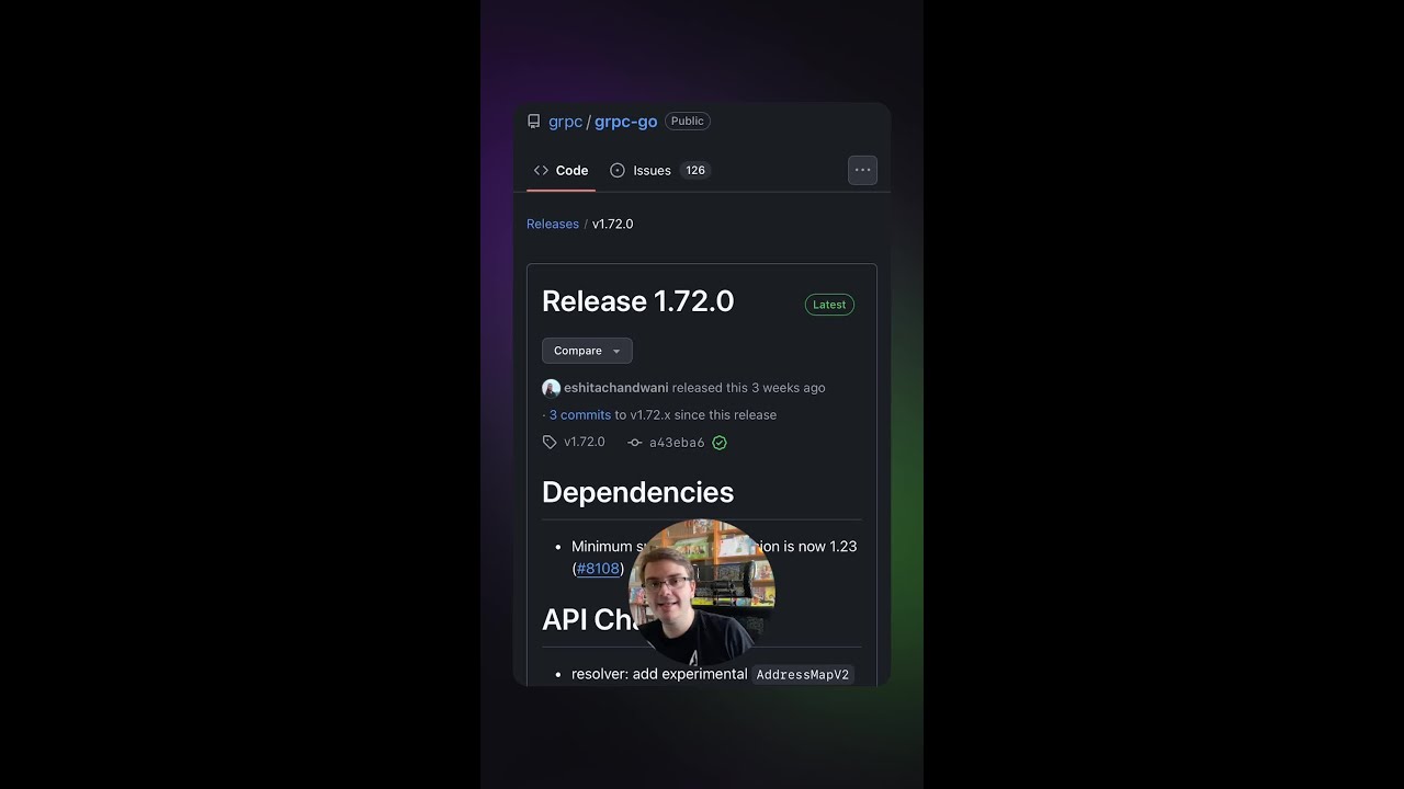 Обновился gRPC в Go! #golang #go #grpc