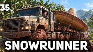 Превью: Закрываем Мексику под музыку 🚚 SnowRunner [PC 2020] #35