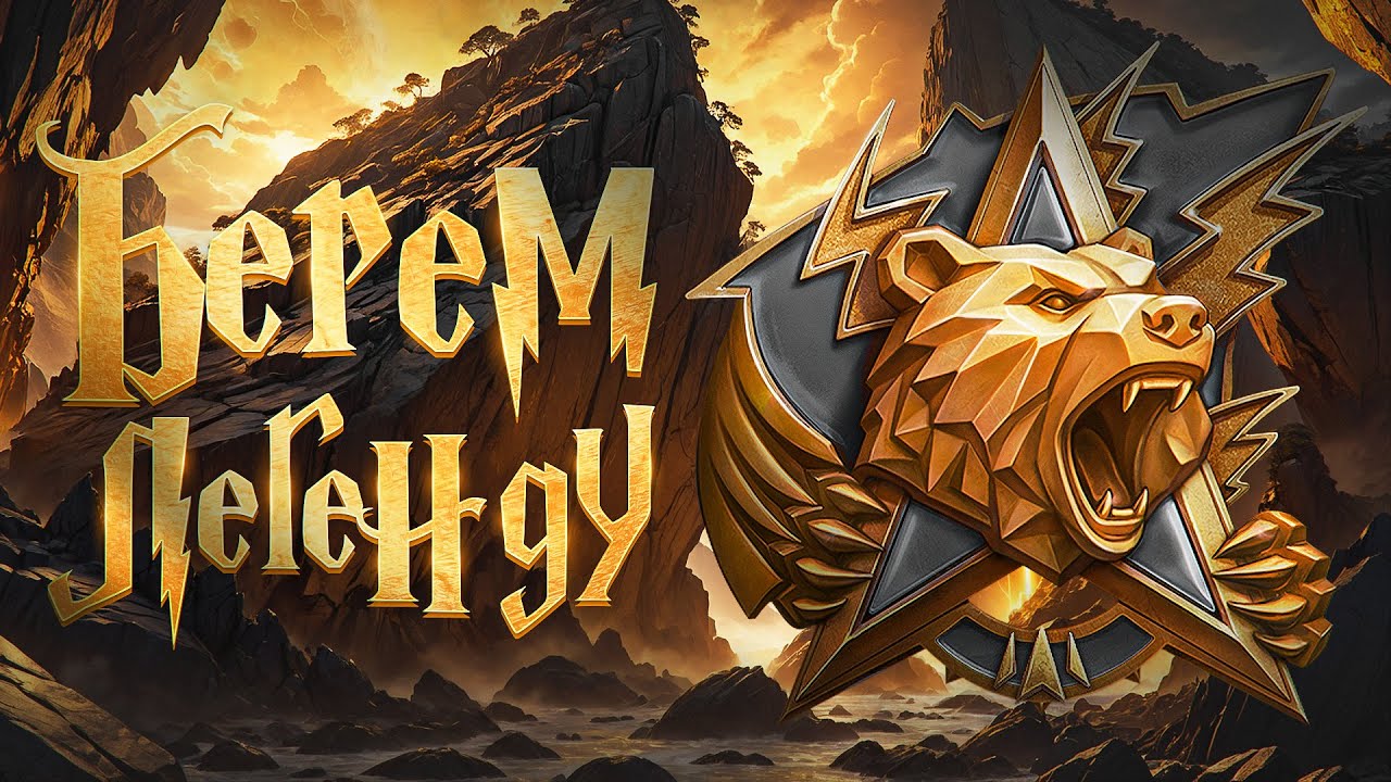 БЕРУ ЛЕГЕНДУ. НАТИСК. НАДО УСПЕТЬ