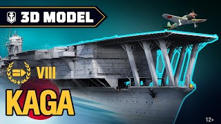 Превью: Сухой док. Kaga. История кораблей World of Warships.