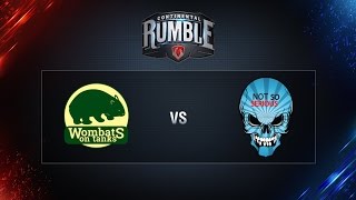 Превью: Wombats vs. NSS - Continental Rumble - Semifinal