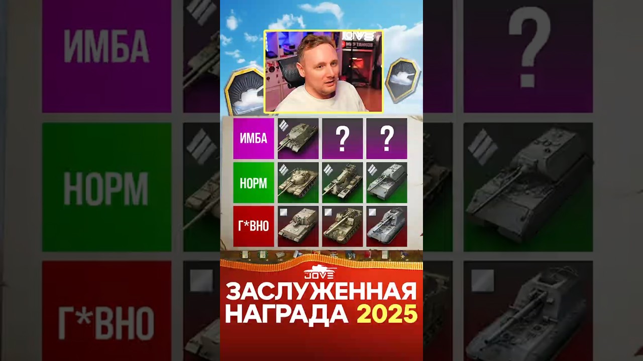 Какую Заслуженную Награду 2025 Выбрать? #миртанков #wot
