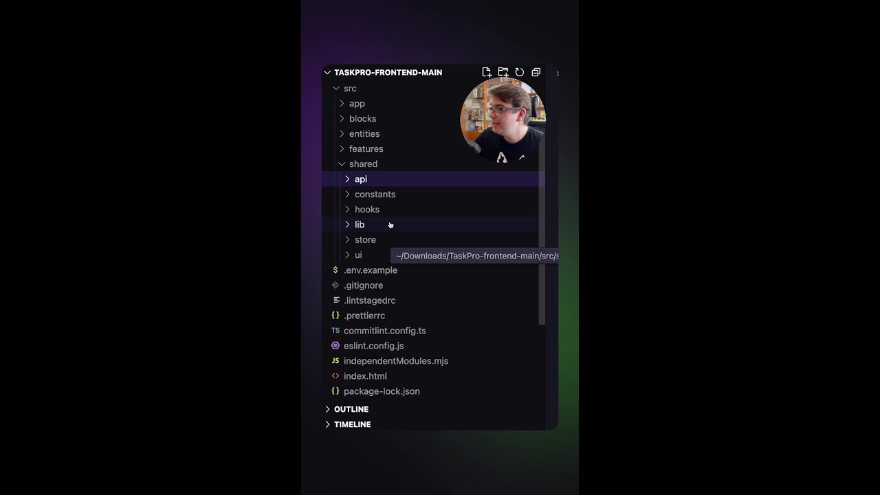 Код-ревью аналога Trello | FSD. Слой Shared - hooks, constants | #react #fsd #frontend #code