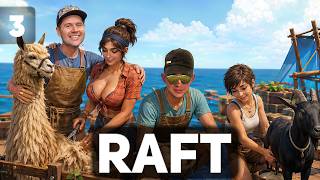 Превью: Весёлая ферма на корабле 🦈 Raft [PC 2018] #3