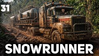 Превью: Везу трубы под музыку 🚚 SnowRunner [PC 2020] #31
