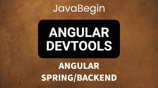 Превью: Основы Angular + Java/Spring: Angular DevTools (2022)