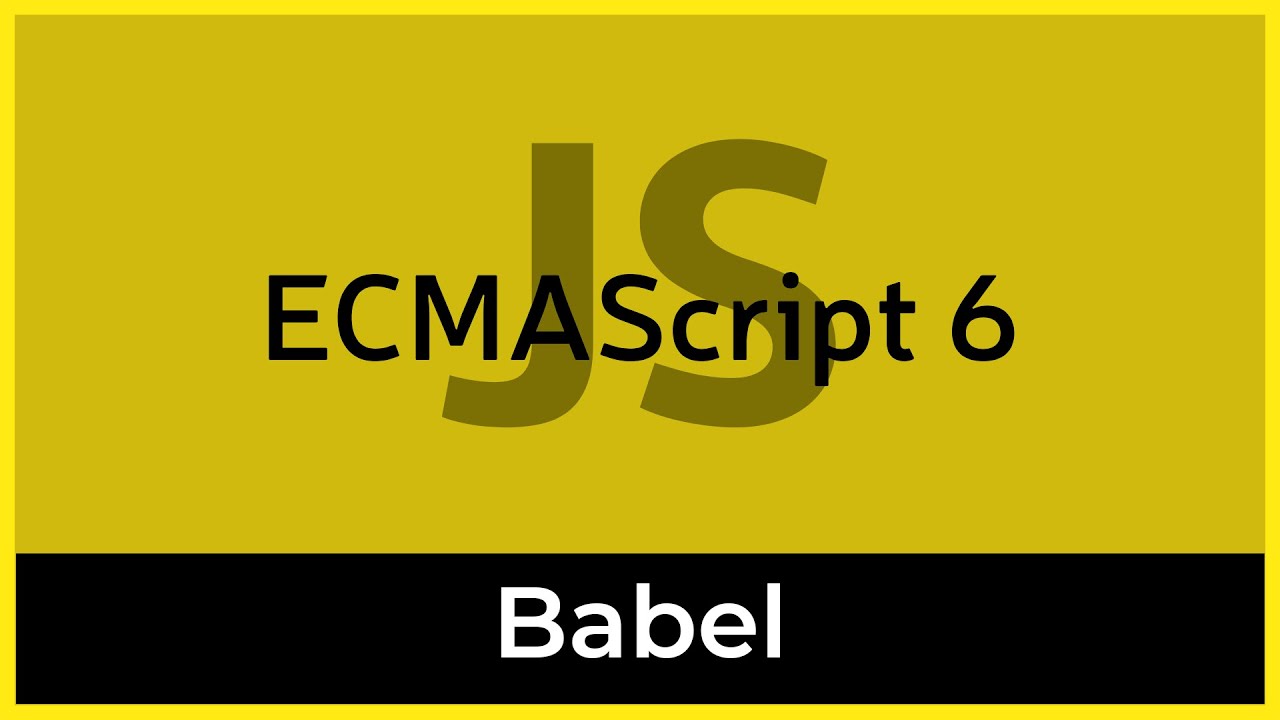 ES6 #1 Подключаем Babel