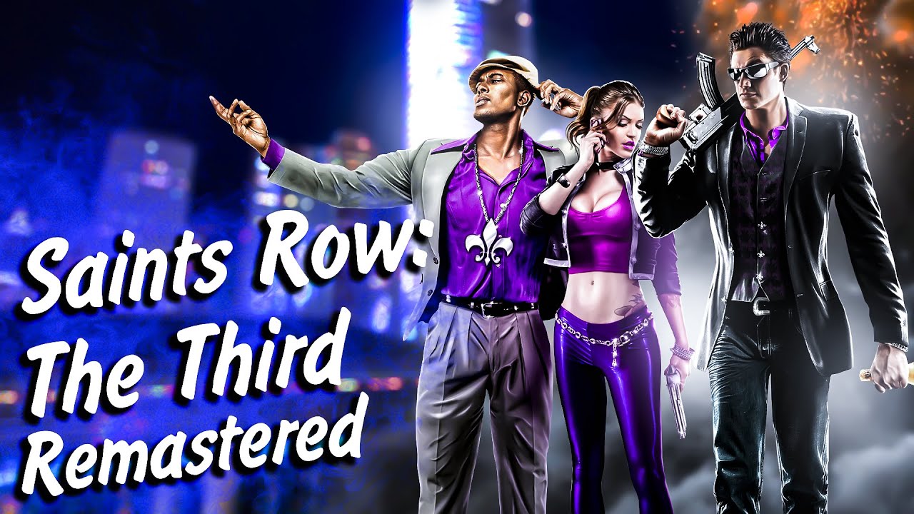 Saints Row The Third Remastered ► АНИМЕ ПАЦАН И РОМА #2