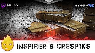 Превью: Фарм стрим - Inspirer &amp; Cresp1ks #2 [Запись стрима] - 06.07.17