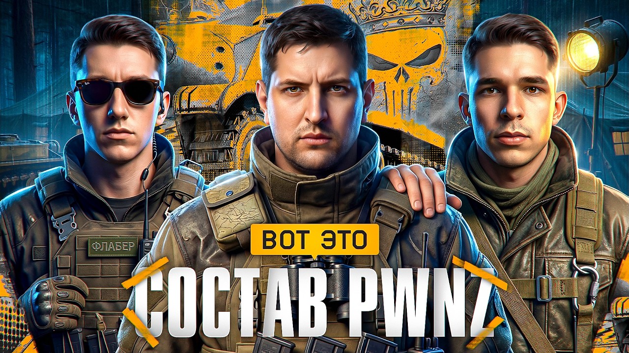 Превью: ВОТ ЭТО СОСТАВ PWNZ — Левша, Ликвидатор, Флабер, Мексиканец и К°