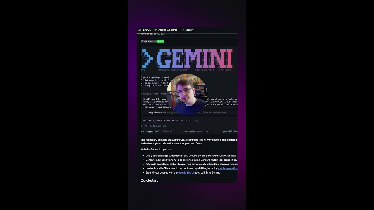 Gemini CLI | AI-инструменты для разработчика | #ai #cursor #github #gemini