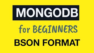 Превью: MongoDB Tutorial for Absolute Beginners :  12 How Documents are stored in the Database?  BSON Format