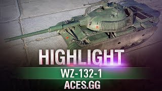 Превью: Легкий танк Чака! WZ-132-1