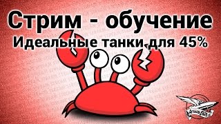 Превью: Стрим-обучение - Идеальные танки для 45%