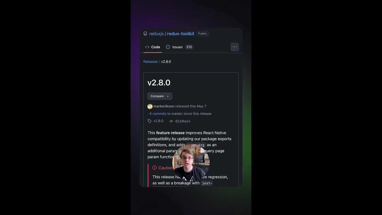 Новости разработки | Redux-toolkit v2.8.0 | #react #statemanager #reactnative