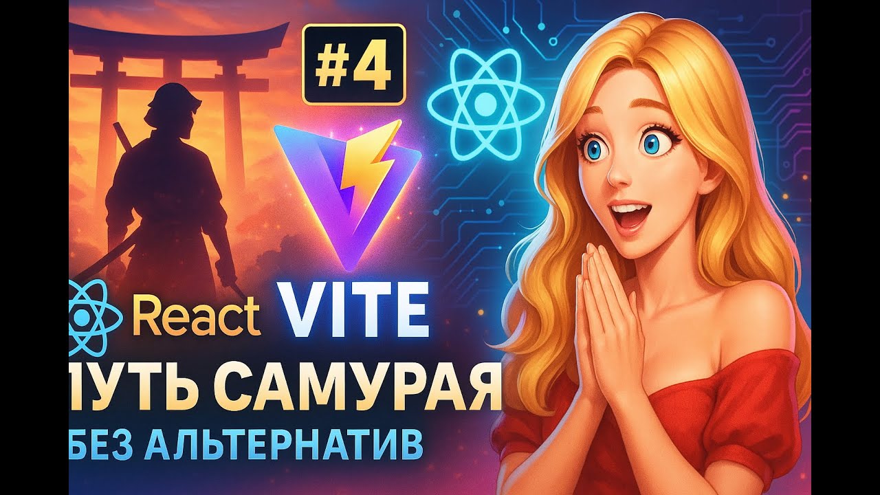 React-приложение с нуля? Vite / 4 / Курс Путь Самурая: Без альтернатив