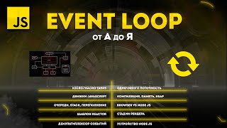 Превью: Event Loop от А до Я. Архитектура браузера и Node JS. Движки и рендер. Самое подробное видео