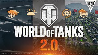 Превью: WORLD OF TANKS 2.0 - НОВАЯ ИГРА! АХ**ТЬ, НОВЫЕ ТАНКИ?!